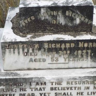 NORMAN Bertram Richard -1927