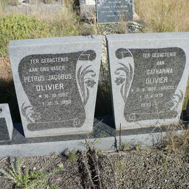 OLIVIER Petrus Jacobus 1902-1980 &amp; Catharina KRÜGEL 1902-1979