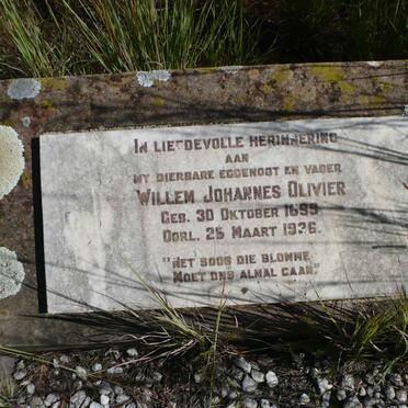 OLIVIER Willem Johannes 1899-1936