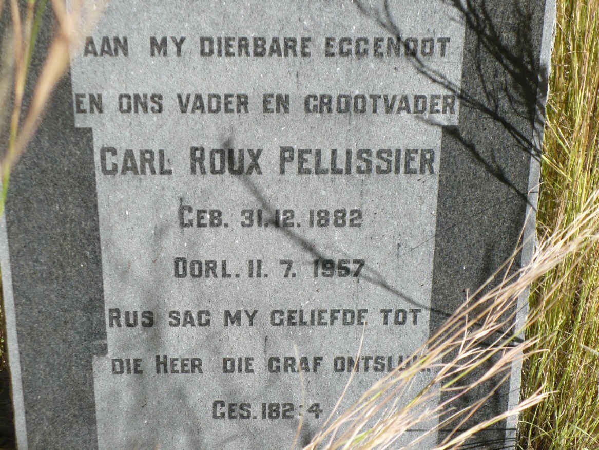 PELLISSIER Carl Roux 1882-1957