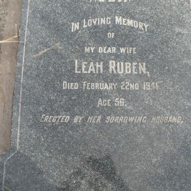 RUBEN Leah -1941