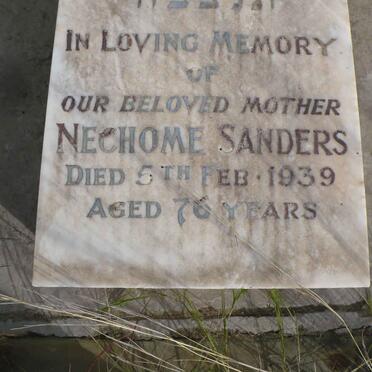 SANDERS Nechome -1939