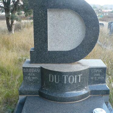 TOIT D.B.R., du 1885-1954