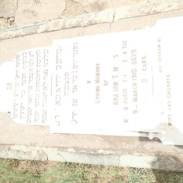 THOMAS Abraham -1915