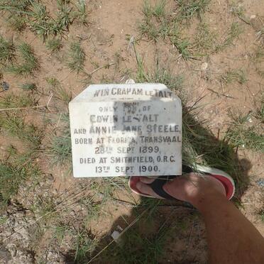 TALT Edwin Graham, le 1899-1900