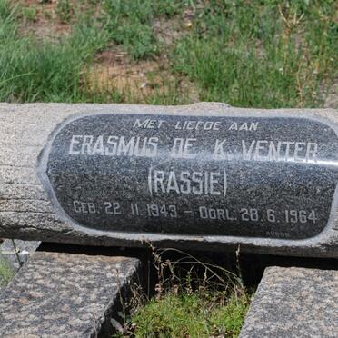 VENTER Erasmus De K. 1943-1964