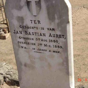 AURET Jan Bastian 1880-1889