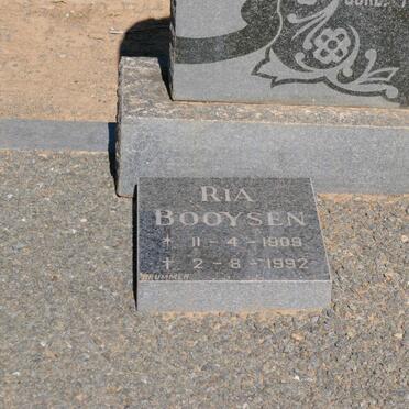 BOOYSEN Petrus Johannes 1891-1975 &amp; Hester Mensiena WANNENBURG 1894-1966 :: BOOYSEN Ria 1909-1992