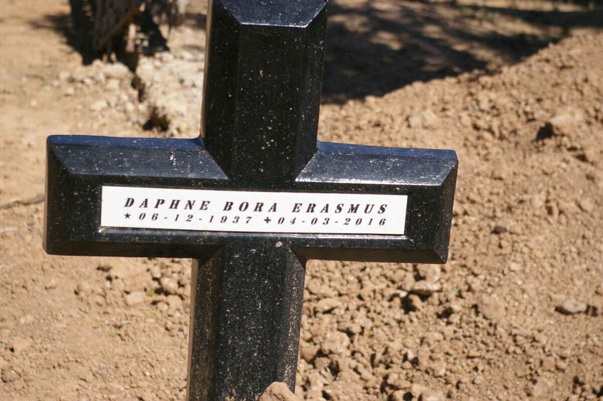 ERASMUS Daphne nee BORA 1937-2016