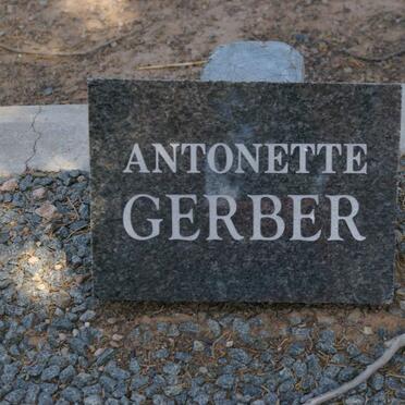 GERBER Antonette