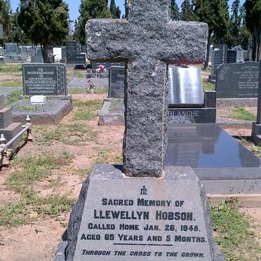 HOBSON Llewellyn -1945