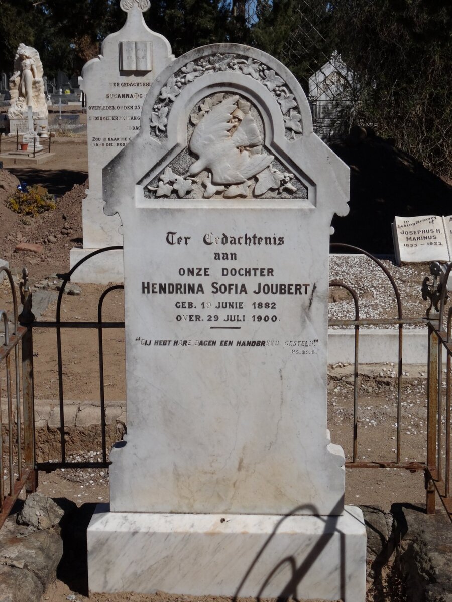 JOUBERT Hendrina Sofia 1882-1900