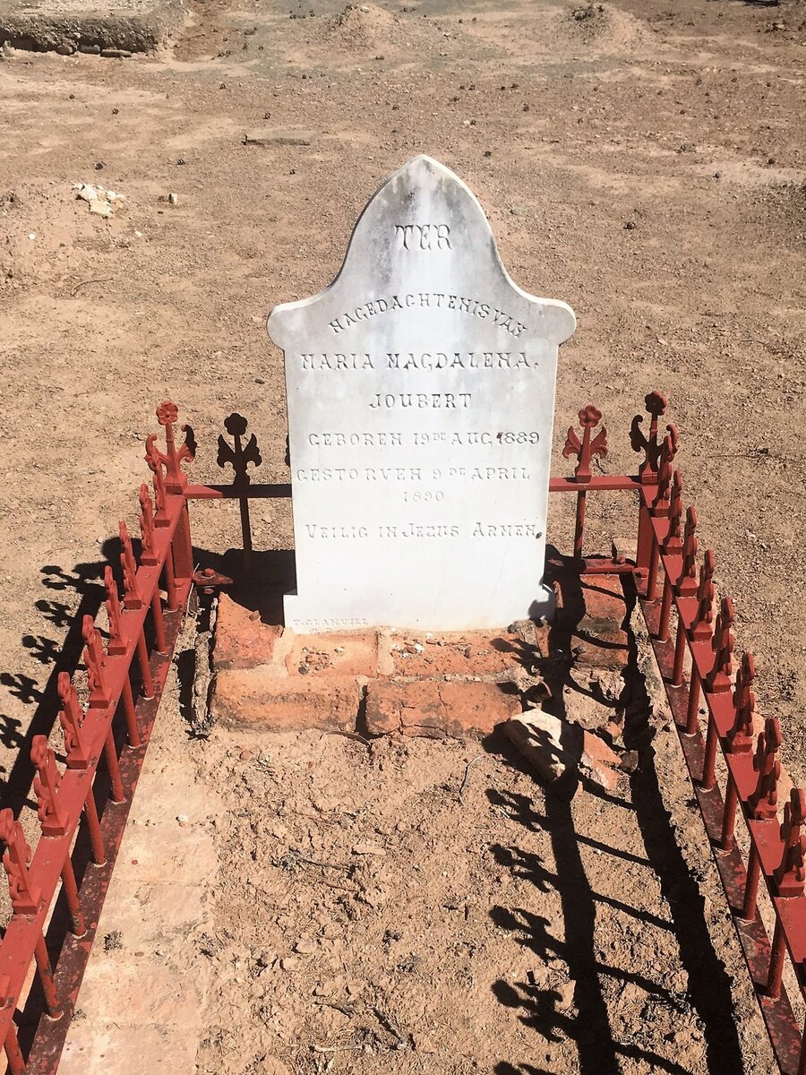 JOUBERT Maria Magdalena 1889-1890