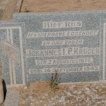 KRUGER Johannes I.P. 1876-1943