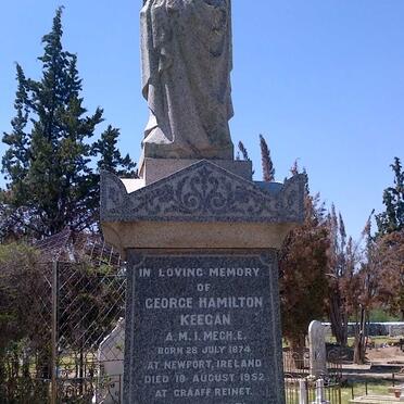 KEEGAN George Hamilton 1874-1952 &amp; Mary Muriel SIM 1889-1977