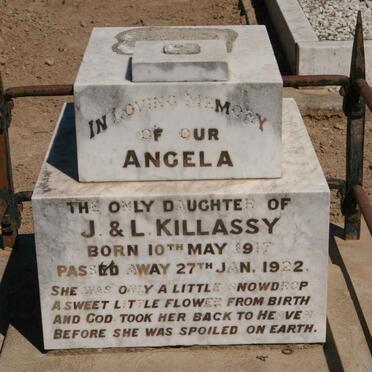 KILLASSY Angela 1917-1922