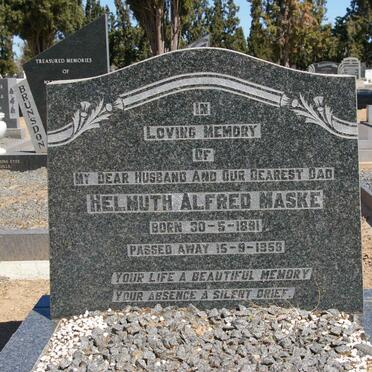 MASKE Helmuth Alfred 1891-1958