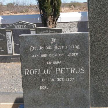 MERWE Roelof Petrus, van der 1907- &amp; Sophia Olivier 1917-1977