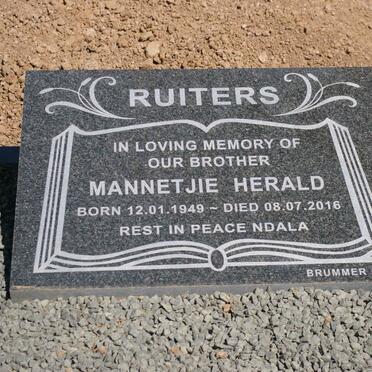 RUITERS Mannetjie Herald 1949-2016