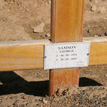 SAMSON George 1974-2015
