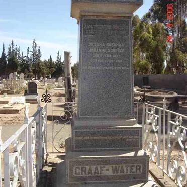 SCHOLTZ Jan Frederik 1858-1899 &amp; Susara Susanna Johanna 1857-1949