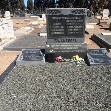 SWANEPOEL Cornelius J. 1902-1965 &amp; Heiltje M.S. 1903-1964