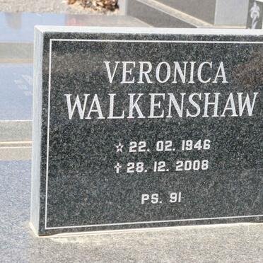WALKENSHAW Veronica 1946-2008