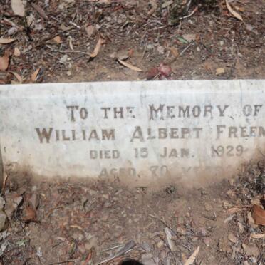 FREEMAN William Albert -1929