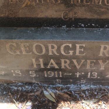HARVEY George Rex 1911-1995