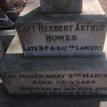 HOWES Herbert Arthur -1935