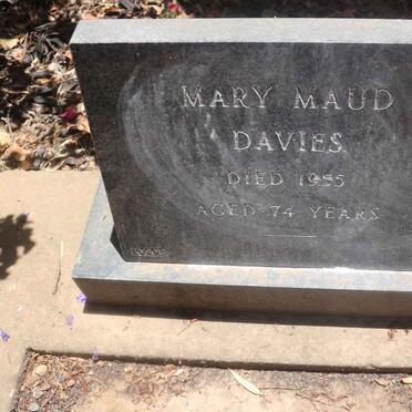 DAVIES Mary Maud -1955