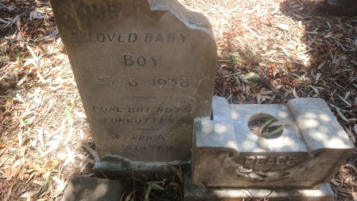 WINTER Baby Boy -1938