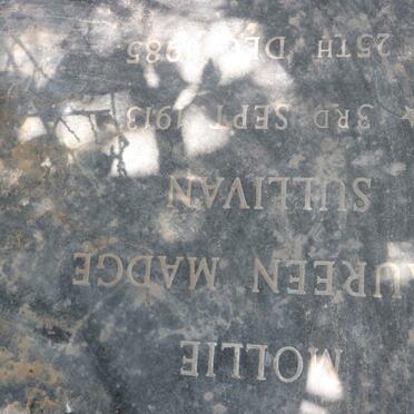 SULLIVAN Mollie Maureen Madge 1913-1985