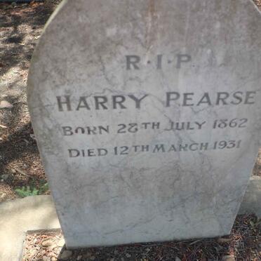 PEARSE Harry 1862-1931
