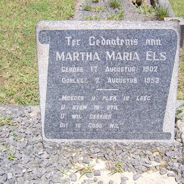 ELS Martha Maria 1902-1953