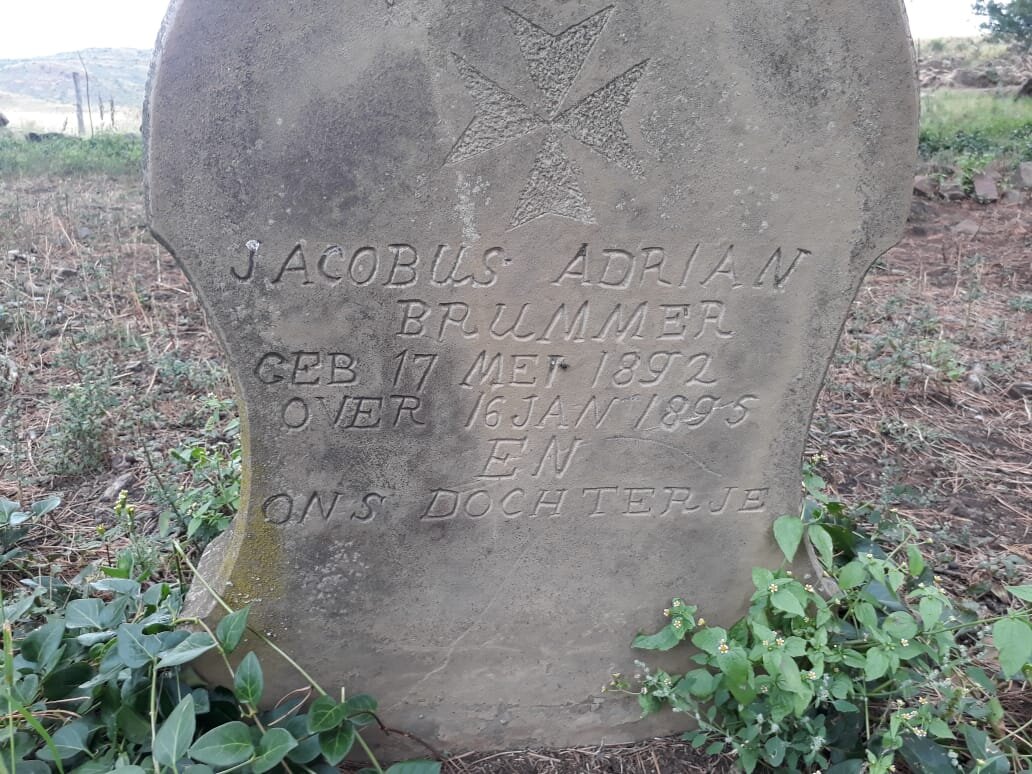 BRUMMER Jacobus Adrian 1892-1895 :: BRUMMER Dogtertjie