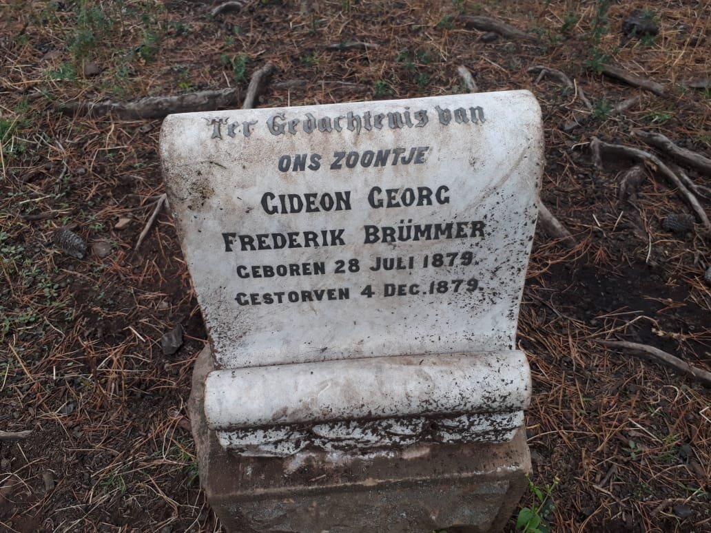 BRUMMER Gideon Georg Frederik 1879-1879