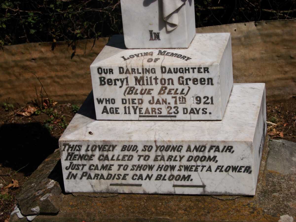 GREEN Beryl Milton -1921