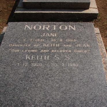 NORTON Jane 1951-1965 :: NORTON Keith S.S. 1920-1992