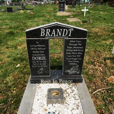 BRANDT Dorie 1935-2014