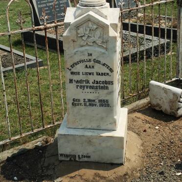 GREYVENSTEIN Hendrik Jacobus 1855-1920