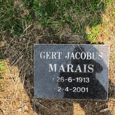MARAIS Gert Jacobus 1913-2001