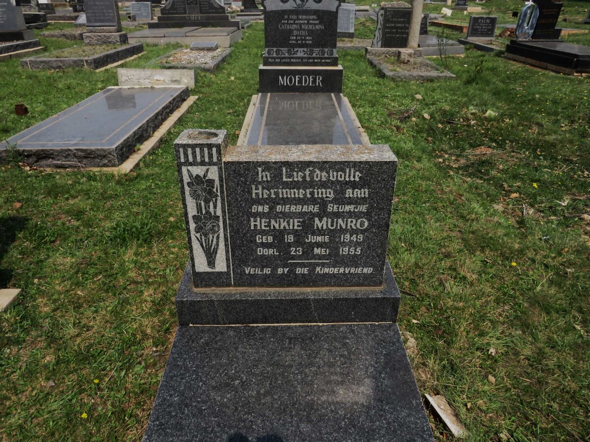 MUNRO Henkie 1949-1955