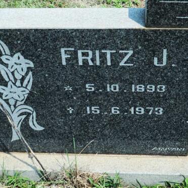 MOUNTJOY Fritz J. 1893-1973 &amp; Aletta J. BRITS 1895-1976