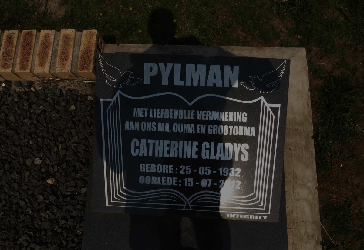 PYLMAN Catherine Gladys 1932-2012
