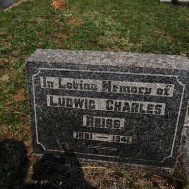 REISS Ludwig Charles 1881-1941