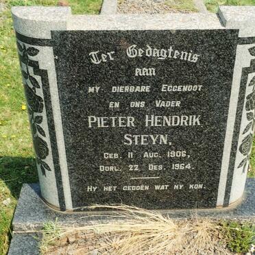 STEYN Pieter Hendrik 1906-1964