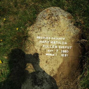 SHEPST Mary Matilda, TULLER- 1880-1881
