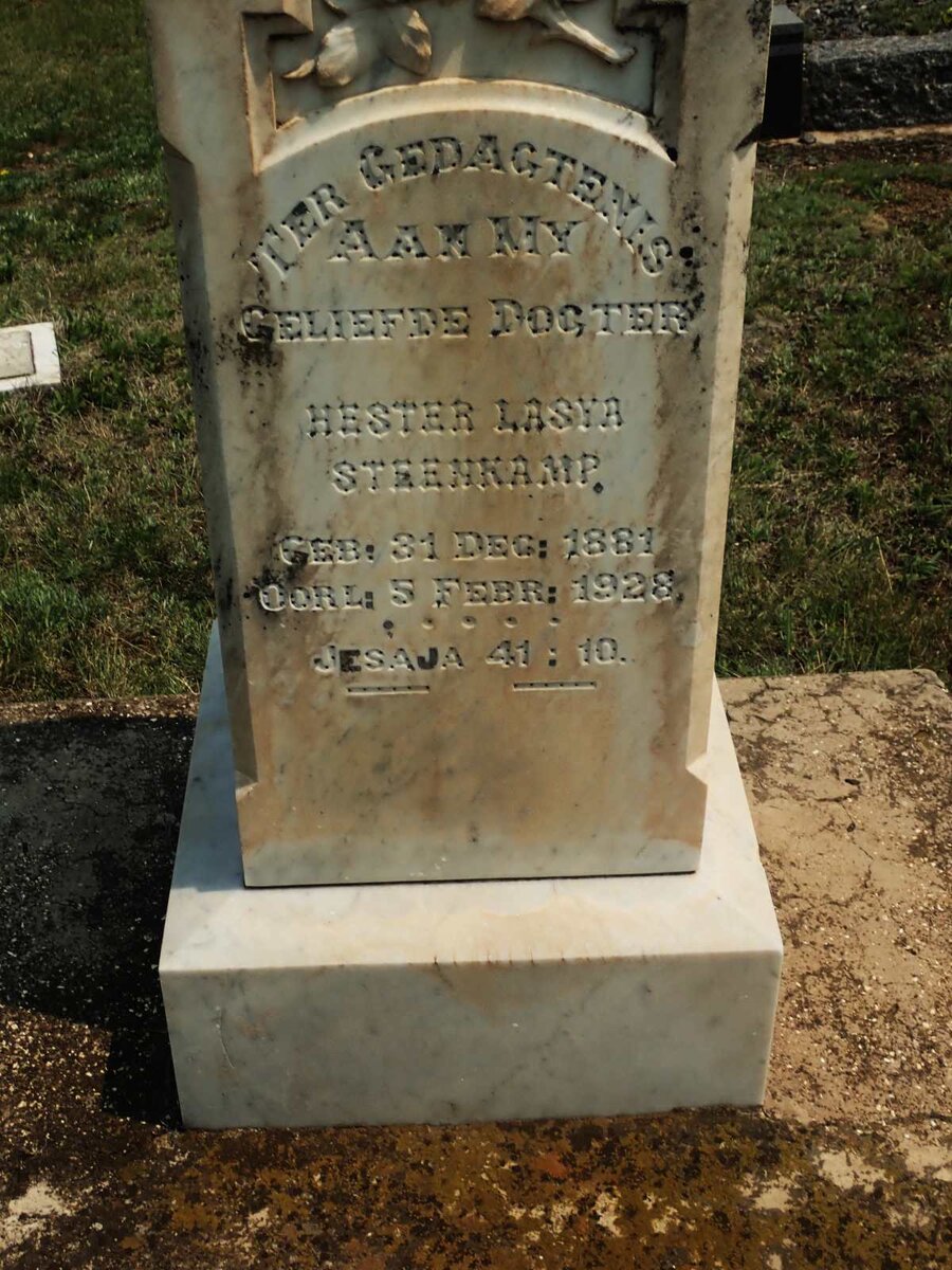 STEENKAMP Hester Lasya 1881-1928