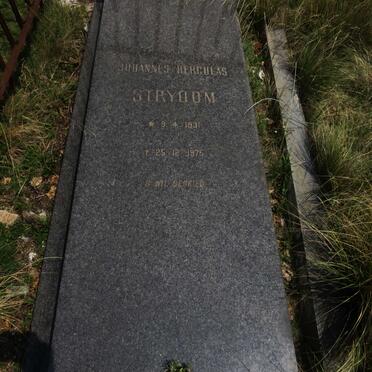 STRYDOM Johannes Herculas 1931-1975